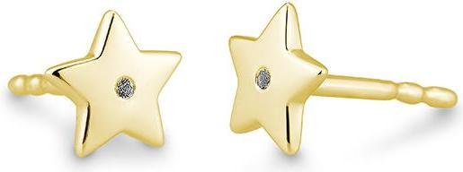Produktbild Breuning Ohrschmuck - E.Safir Weiss (750/18 K Gold)