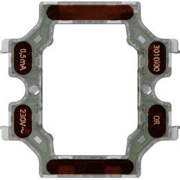 Gira LED-Bel.el. T3 0,5 mA WS, Taster + Schalter, Weiss