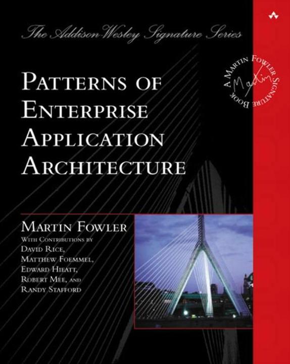 Produktbild Patterns of Enterprise Application Architecture (Englisch, Martin Fowler, 2002)