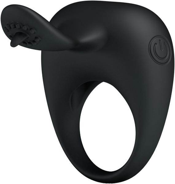 Pretty Love Stimulierende Zunge Vibrierender Penisring (4 cm)