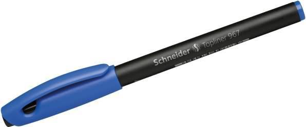 Produktbild Schneider Fineliner Topliner 967 (Blau, 1 x)