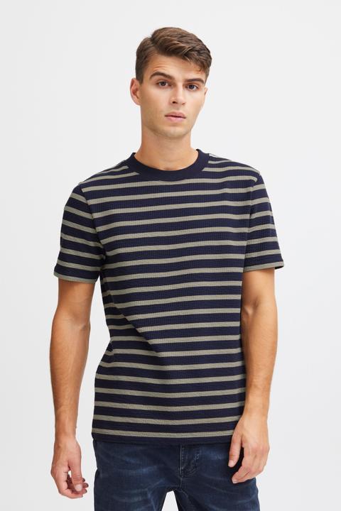 Produktbild Casual Friday CFThor structured striped tee 20505009 (XXL)