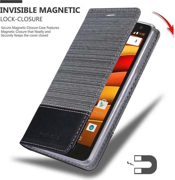 Produktbild Cadorabo Book Jeans Optik Cover (Motorola Moto X3)