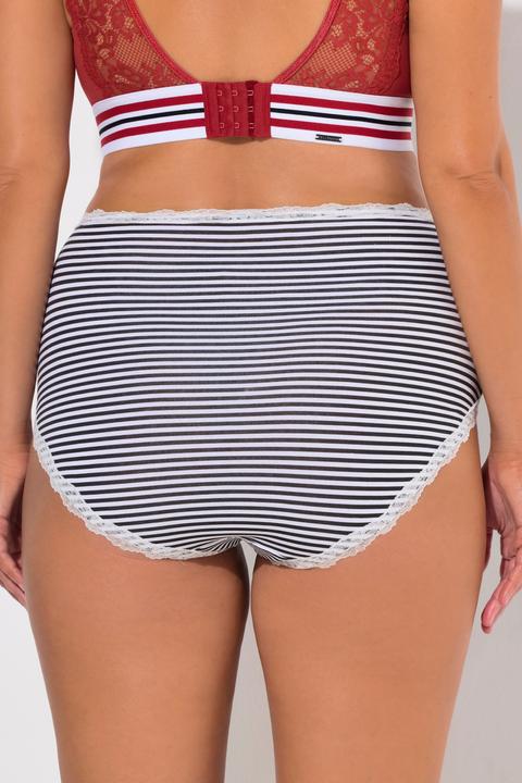 Immagine prodotto Ulla Popken Maxi slip in confezione da tre con orli con pizzo (58, confezione da 3)