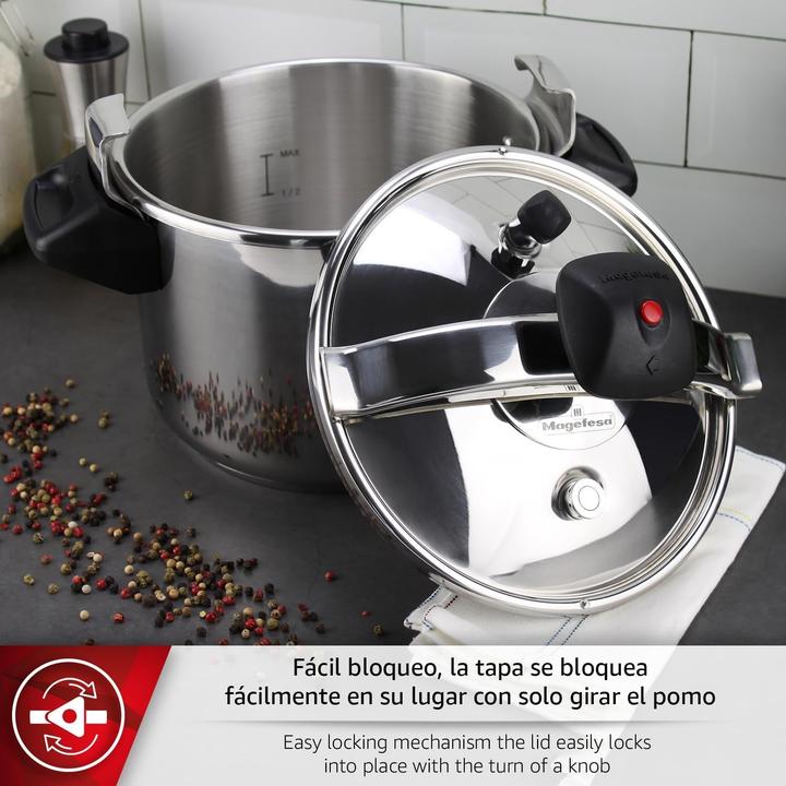 Actual product image Magefesa Inoxtar 6 L (Steam cooker, Stainless steel)