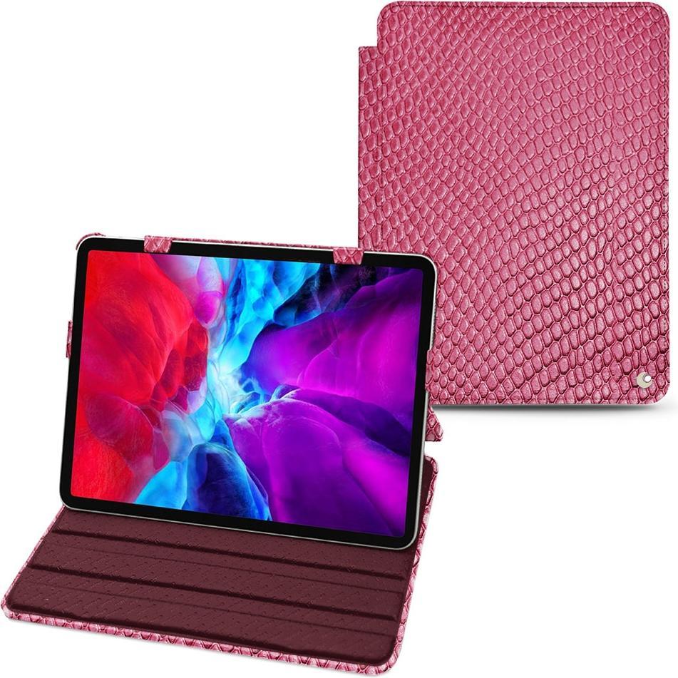 Noreve Lederschutzhülle horizontal (iPad Pro 11 2020 (2. Gen)), Tablet Hülle, Rosa