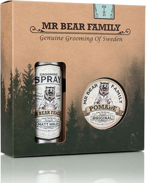 Produktbild Mr. Bear Family Kit Spray & Pomade (Bartpflege set)