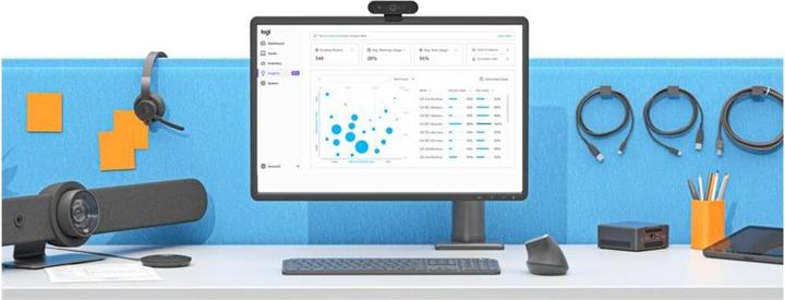 Immagine prodotto Logitech R Solution Teams Base i5+Cat5e