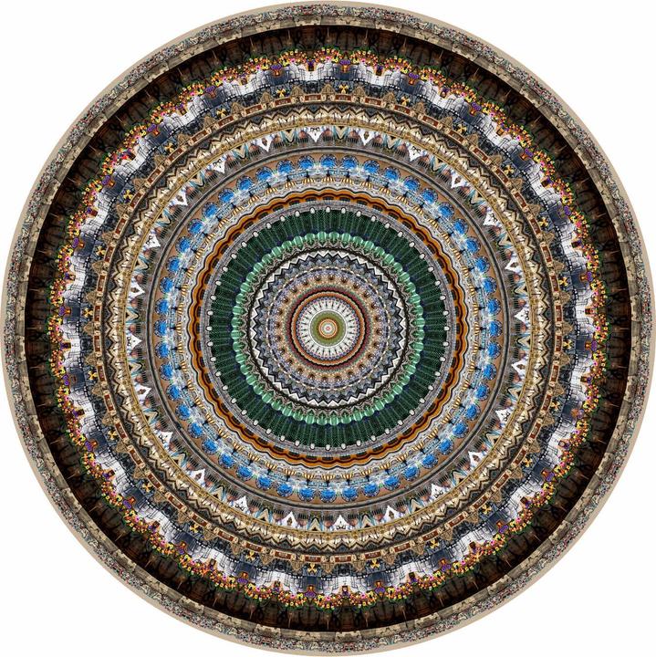 Actual product image Moooi Urban Mandala Carpet (350 cm)