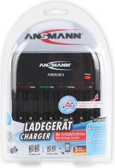 Produktbild Ansmann Powerline 8 (1 Stk., AA, AAA, Ladegerät ohne Akku)