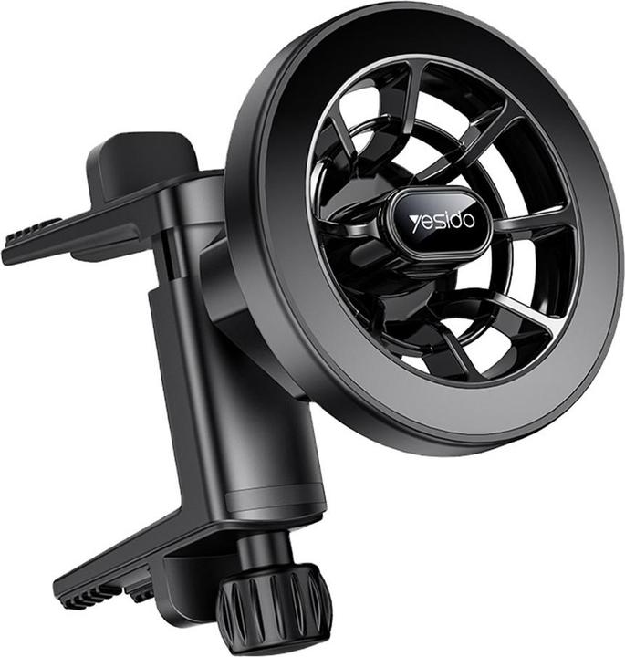 4Kom Supporto magnetico per auto C221, nero