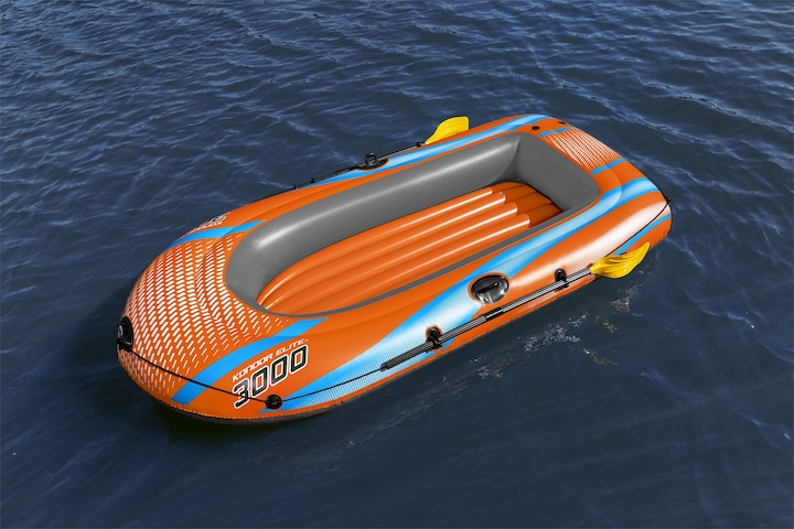 Immagine prodotto Bestway 8'1" x 48"/2.46m x 1.22m Set di zattere Kondor Elite 3000 (246 cm, 3 pers.)