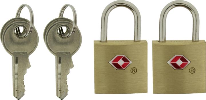 Produktbild Move TSA Key Lock, Gold 2er Set