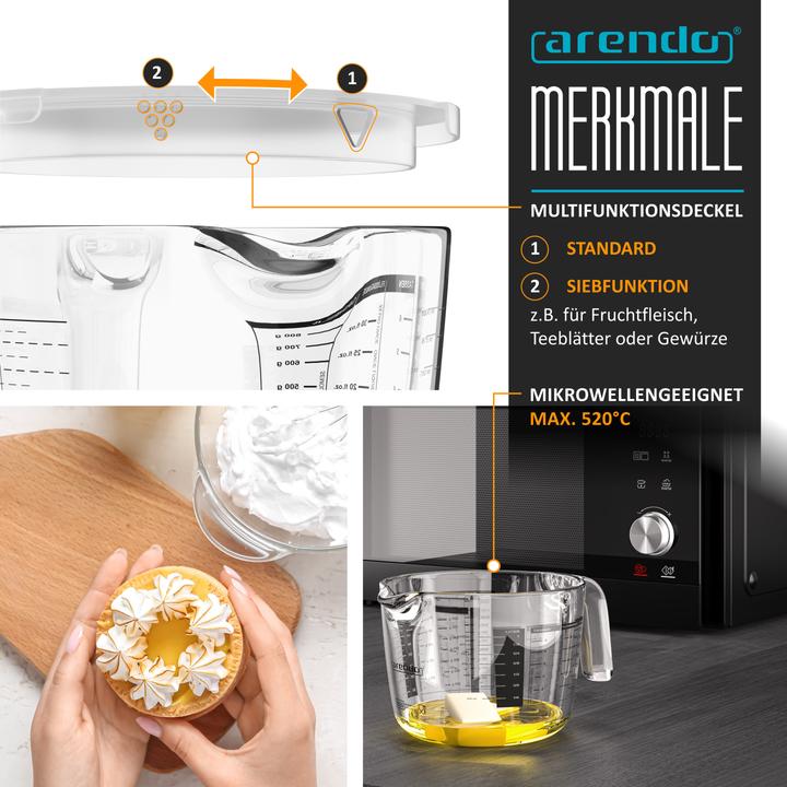 Produktbild Arendo Messbecher (1000 ml)