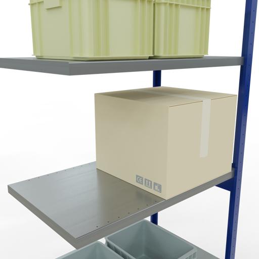 Immagine prodotto Schulte Lagertechnik MULTIplus250 sistema di alloggiamento aggiuntivo senza bulloni con bulloni di lunghezza