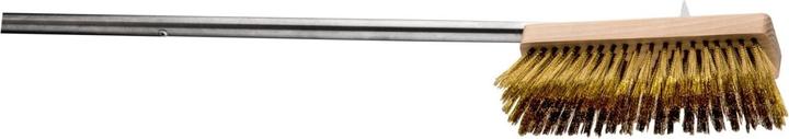 Actual product image Piazza Oven brush rectangular 27x6.5x7cm brass rotatable L217cm