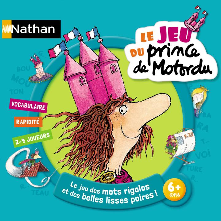Actual product image Nathan le Jeu du Prince de Motordu Board Game Learn (French, 2 - 4 Players)