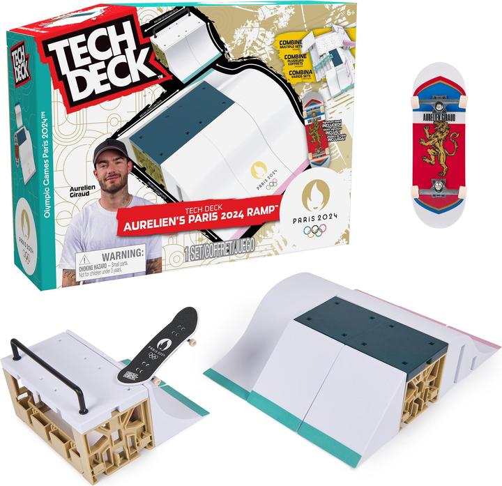 Produktbild Tech Deck Olympic X-Connect Creator-Aurélien G. (Multilingual)