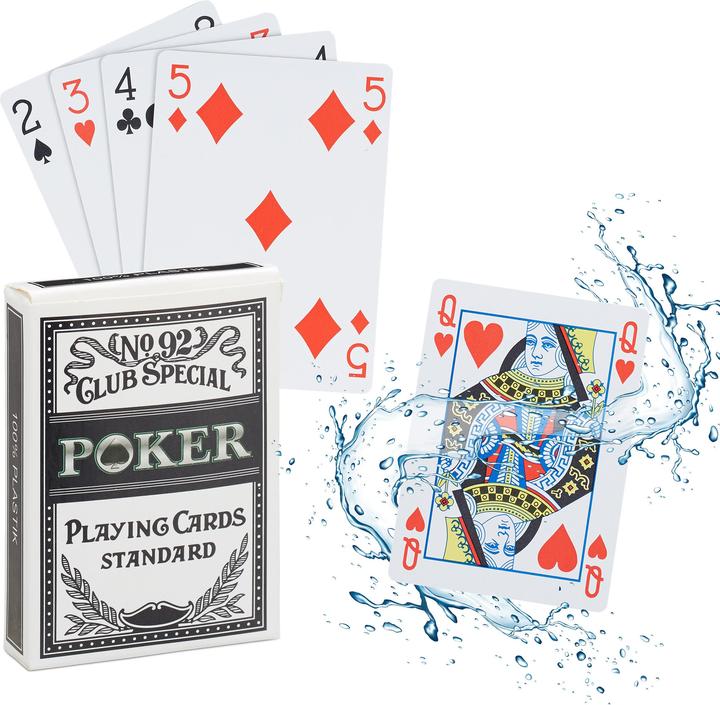 Immagine prodotto Relaxdays Carte da poker (Tedesco, Francese, Italiano, Inglese)