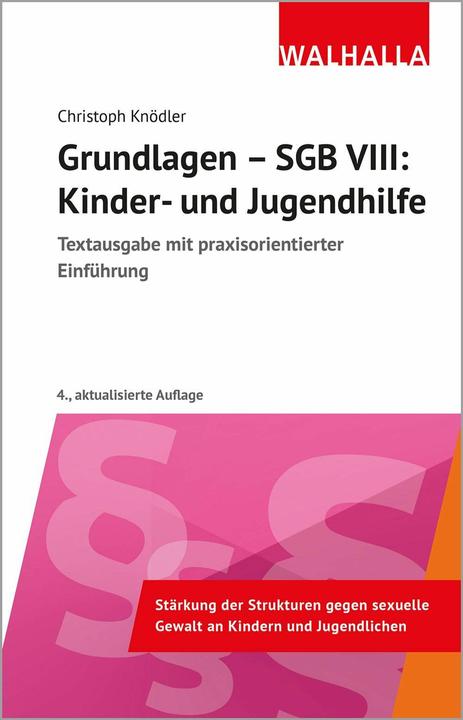 Produktbild Knödler:Grundlagen - SGB VIII: Kinder- (Deutsch, Christoph Knödler, 2025)