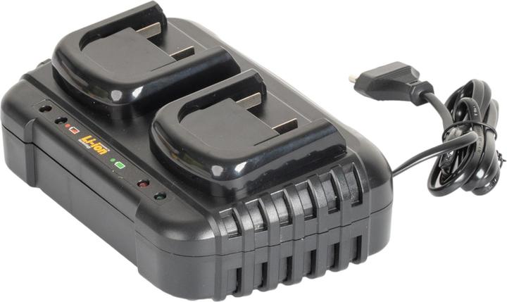 Procraft 20/2 Doppel Ladegerät 20 V für Li-Ion Akkus 2 A (20 V)