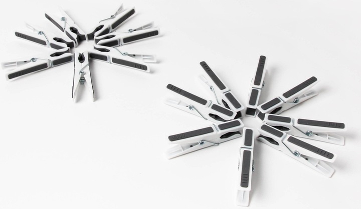 Actual product image FTM Clothespins 24 pieces, gray