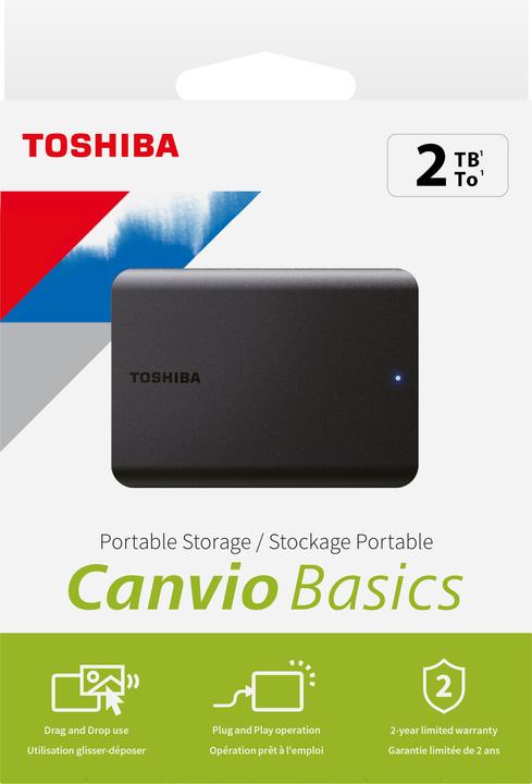 Produktbild Toshiba Canvio Basics (2 TB)