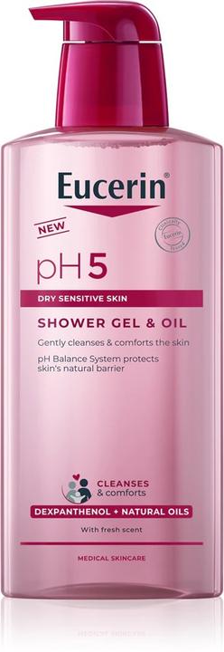 Produktbild Eucerin pH5 Duschgel und Öl (400 ml)