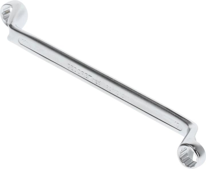 Actual product image Gedore Red red Double-ended ring spanner, SW 10 x 11 mm, L 198 mm, chrome vanadium steel, silver (10 mm, 11 mm)