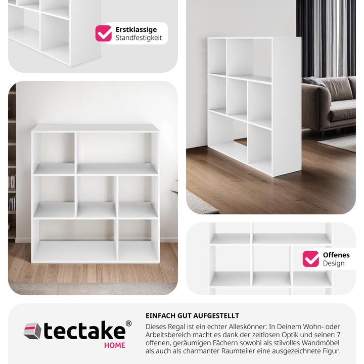 Image du produit tectake Séparation de pièce (104 x 29 x 107 cm)