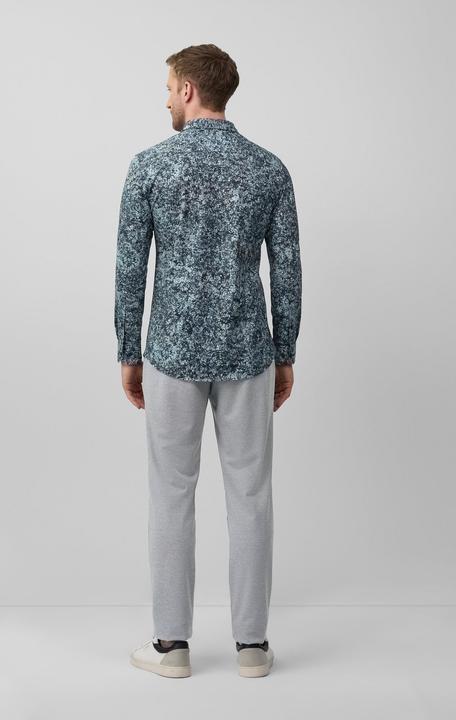 Actual product image S.Oliver Hemd Tailored Fit: Gemustertes Hemd aus Baumwollstretch (42)