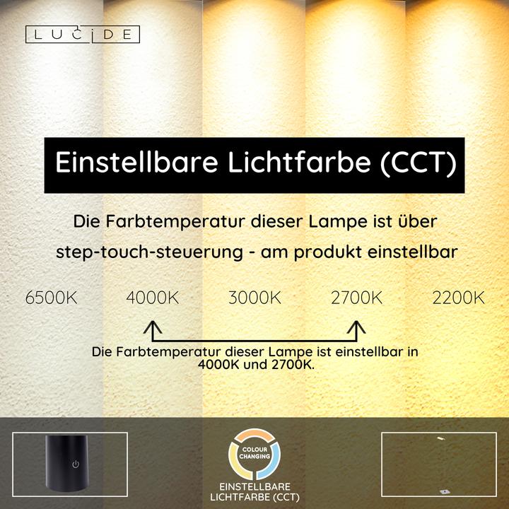 Actual product image Lucide AARON - Floor lamp - LED dim. - 1x10W 4000K - chrome 19730/10/11 (1000 lm)