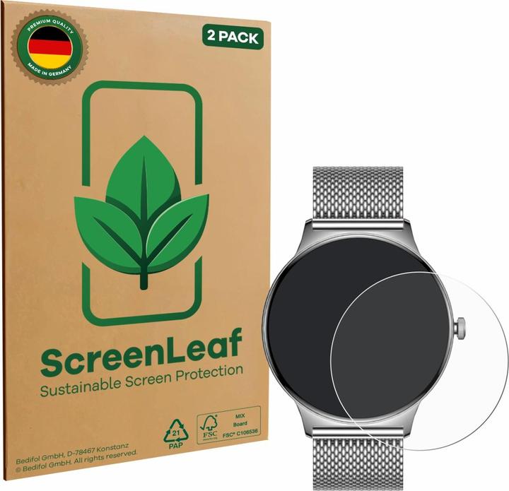 Image du produit ScreenLeaf Film de protection d'écran, Protection d'écran Écologique, Clear, Anti-Rayures