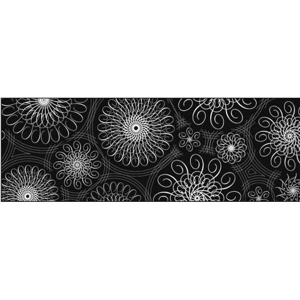 Ursus, Bastelpapier, Transparentpapier 115g/qm A4 VE=25 Blatt Black & White Spiralornamente 2 (115 g/m², 1 x)