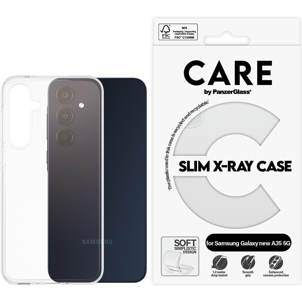Thumbnail - PanzerGlass Care By Fashionable (Samsung Galaxy A35), Smartphone Hülle, Transparent