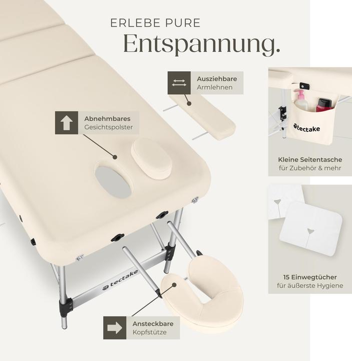 Produktbild tectake Massageliege