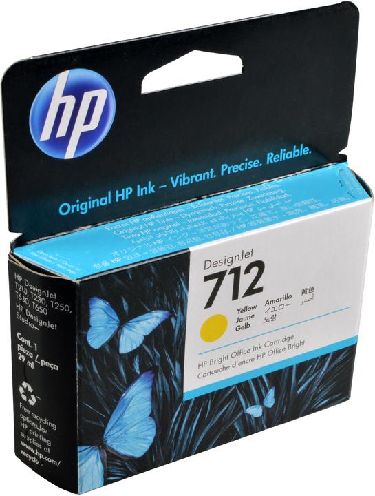 Produktbild HP 712 3er Pack (Y)