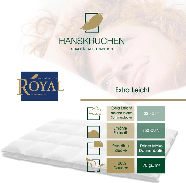 Produktbild Hanskruchen Royal (250 g, 135 x 200 cm)