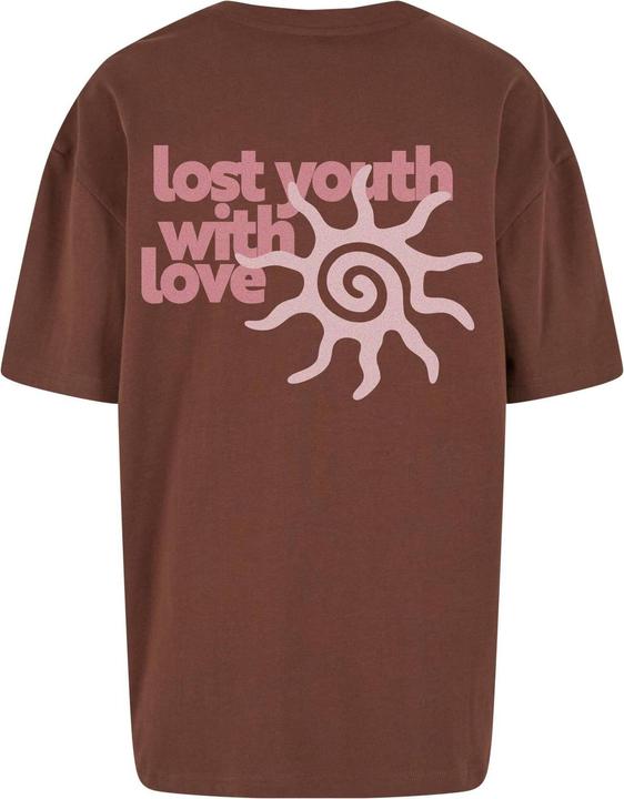 Produktbild Lost Youth Oversized Tee - With Love chocolatebrown M (M)