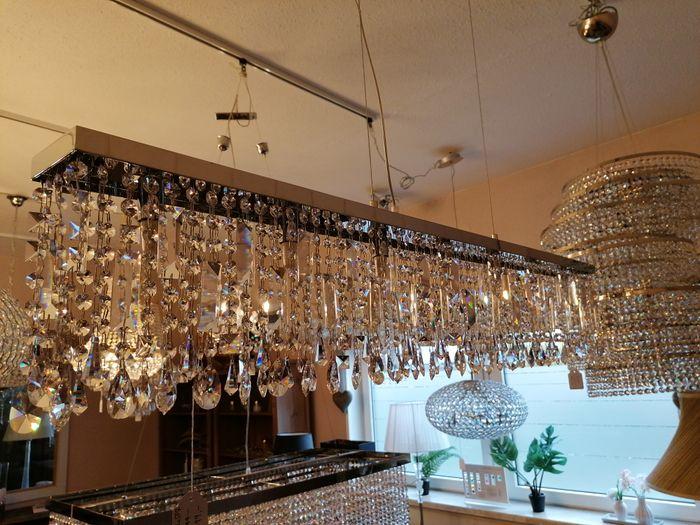 Produktbild TL Pendellampe 117cm gefertigt mit SPECTRA® Crystal von SWAROVSKI (G9)