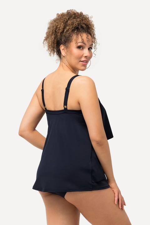 Produktbild Ulla Popken Tankini, Lagenoptik, Softcups, recycelt (48 B)