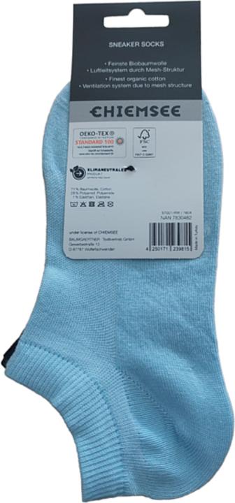 Actual product image Chiemsee Sneaker Socks 2 Pack (pack of 2, 39 - 42)