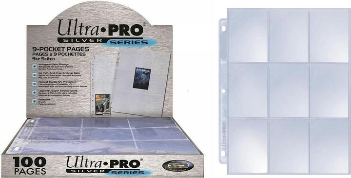 Actual product image Ultra Pro Folder pages 9 Pocket Pages