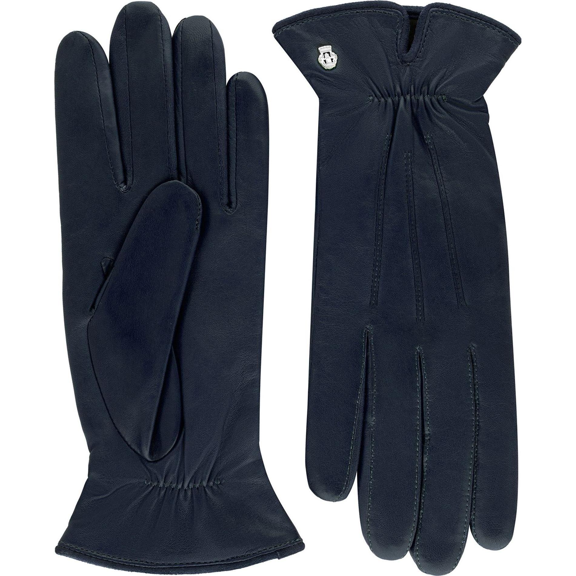Roeckl, Damen, Handschuhe, Lederhandschuhe, Blau, (7.5)