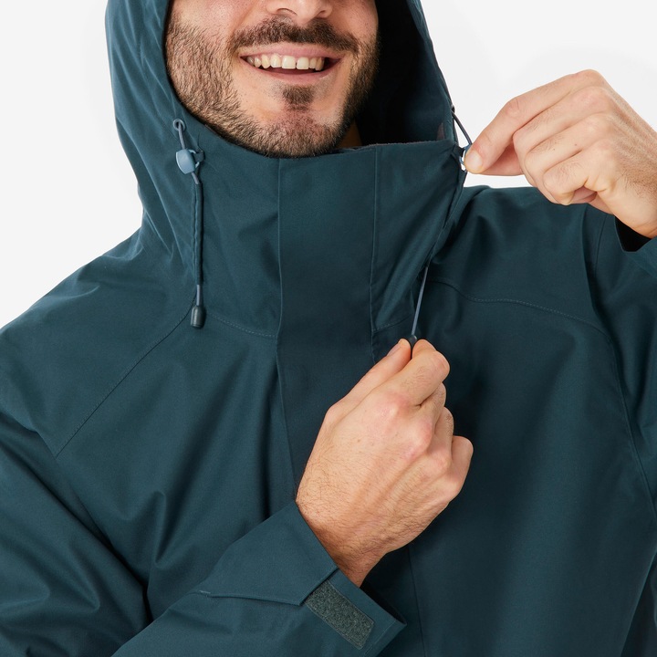 Image du produit Quechua Veste longue de randonnée homme, NH500 vert (S)