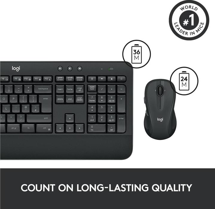 Produktbild Logitech MK545 Advanced (CH, Kabellos)