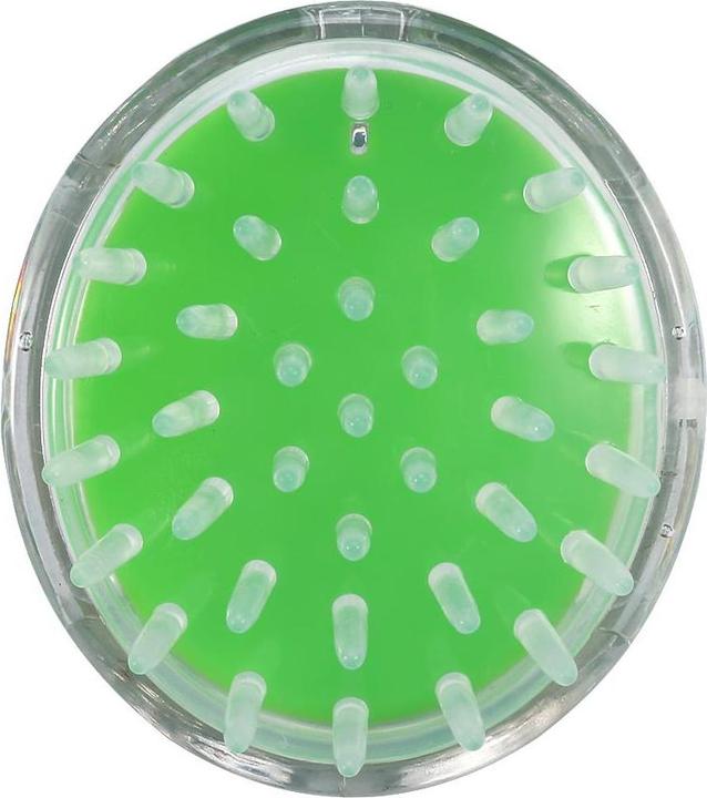 Actual product image JTI Brush for scalp massage - green