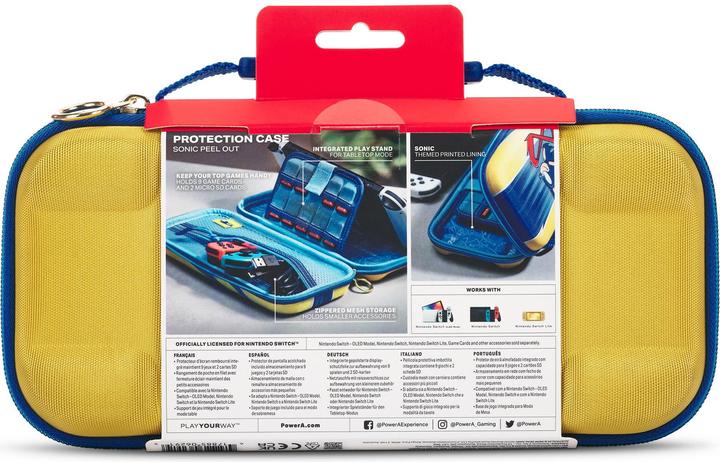 Produktbild NoName Protection Case Nintendo Switch - Sonic Peel Out (Switch, Switch Lite, Switch OLED)