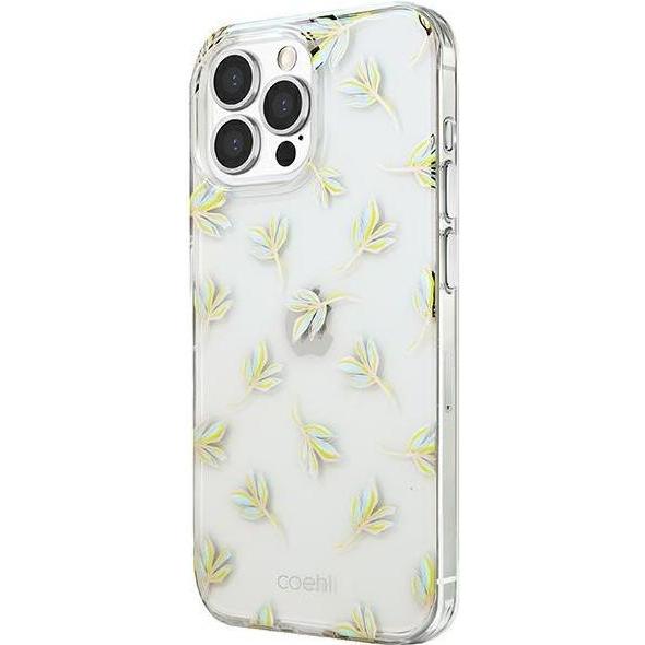 Uniq Unique Coehl Fleur iPhone 13 Pro Max 6.7 case blue (Apple iPhone 13 Pro Max), Smartphone Hülle, Blau