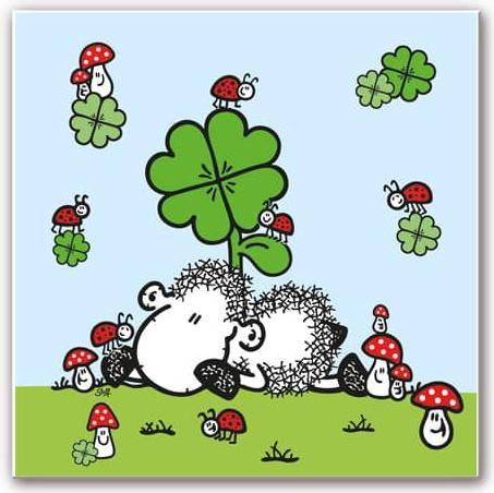 Produktbild Sheepworld Glücksschaf (70 x 70 cm)